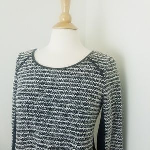 Maeve black and white tunic sweater dress Size Medium